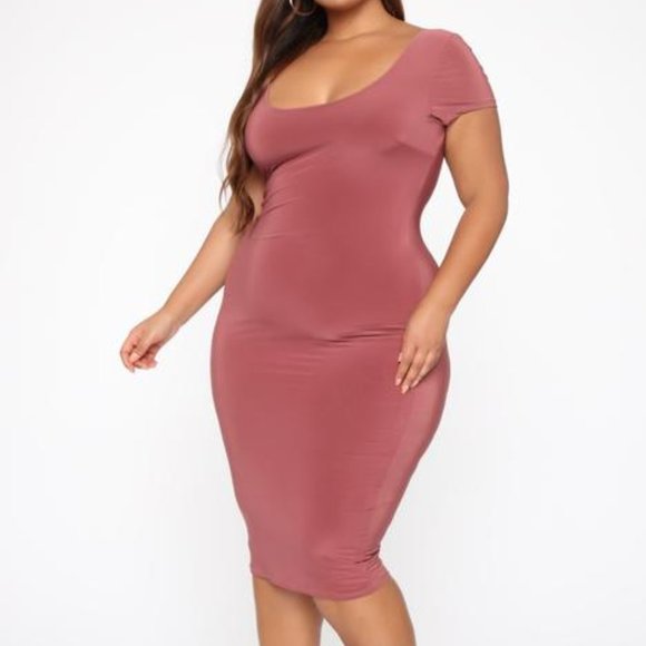 Casual State Of Mind Midi Dress - Picture 3 of 4